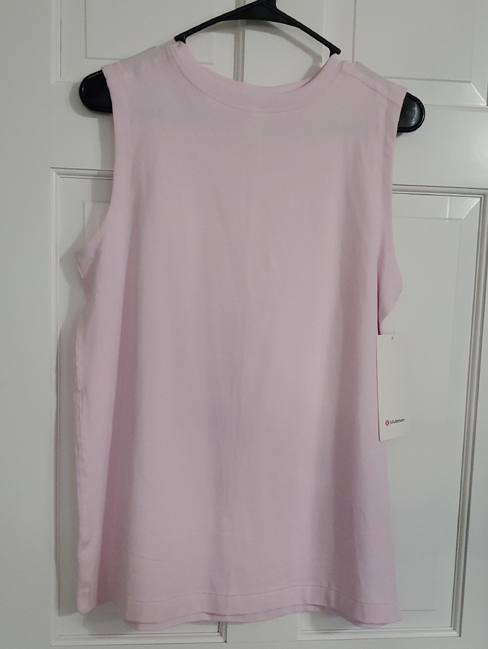 NWT lululemon All Yours Organic Cotton Tank Pink Organza Sz S